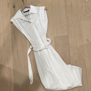 Zara White Maxi Dress